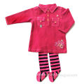 Girls' Dresses in Rib, Various Sizes are Available